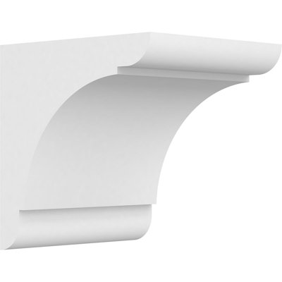 7"W x 8"D x 8"H Standard Olympic Architectural Grade PVC Corbel