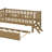 Twin Size Platform Bed With Trundle-1992686353