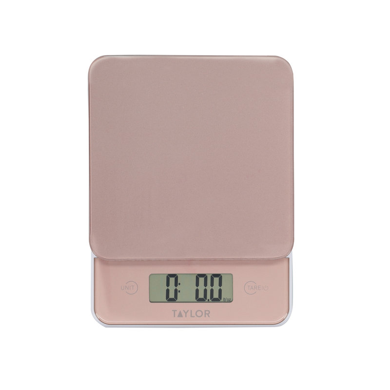 Taylor Digital Scale, Rose Gold