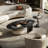 Oval supercrystalline stone coffee table-104066304-104066306