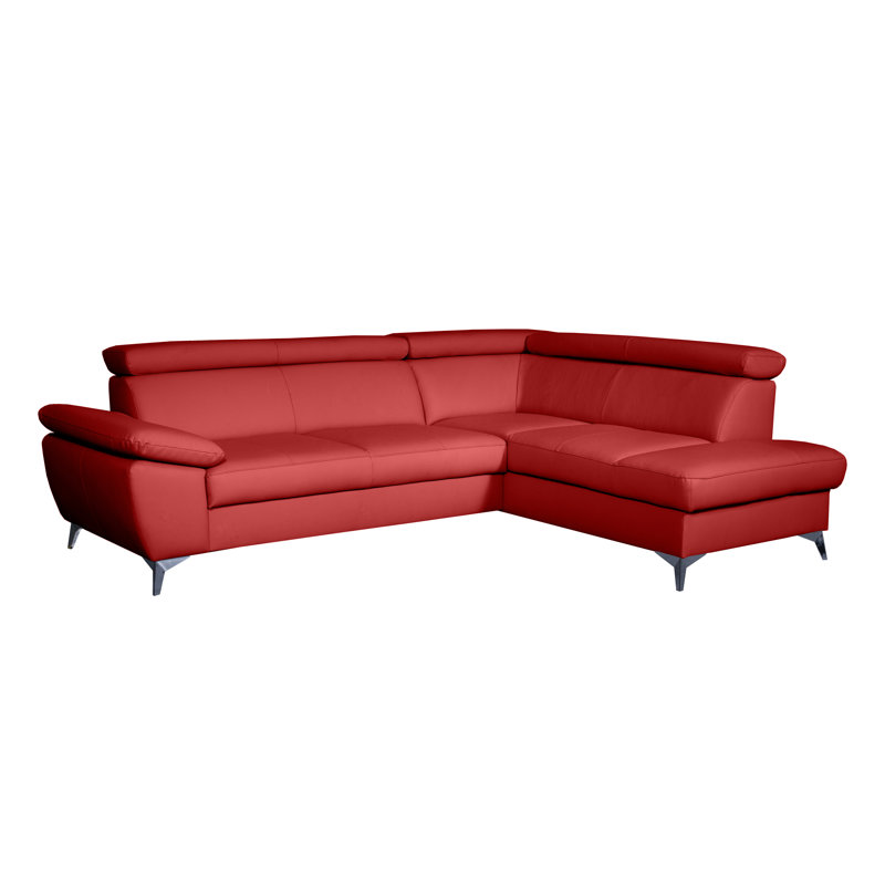 Ashianna 4 Seater Sofa Bed, Right Hand Facing, Red