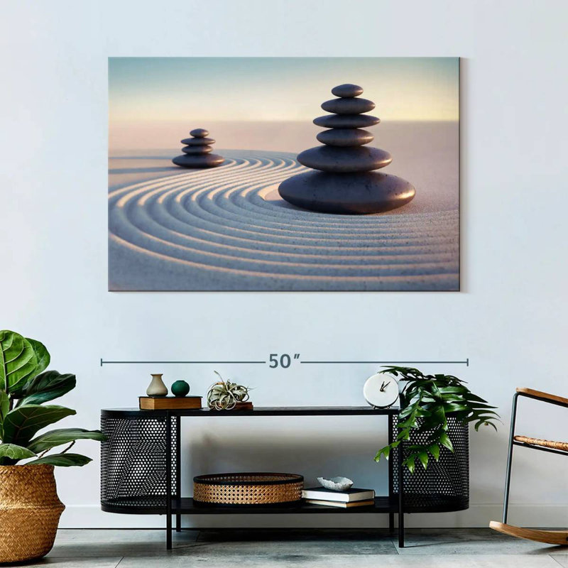  «Zen Rock Garden», H 32 po x l 48 po