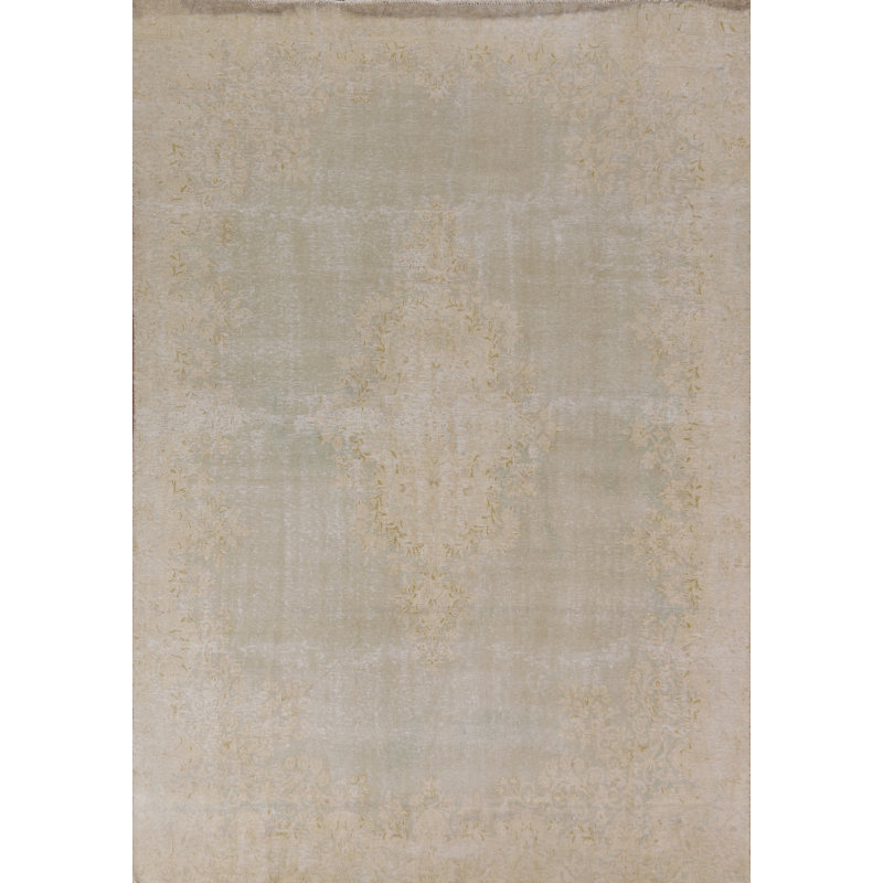 Tapis antique antique patiné 7 x 9