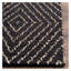 Tapis noir en jute / coton tissé à la main Wilmore-22122186