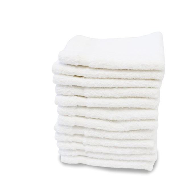 Ensemble de serviettes de toilette 12 pièces, Oui, Blanc