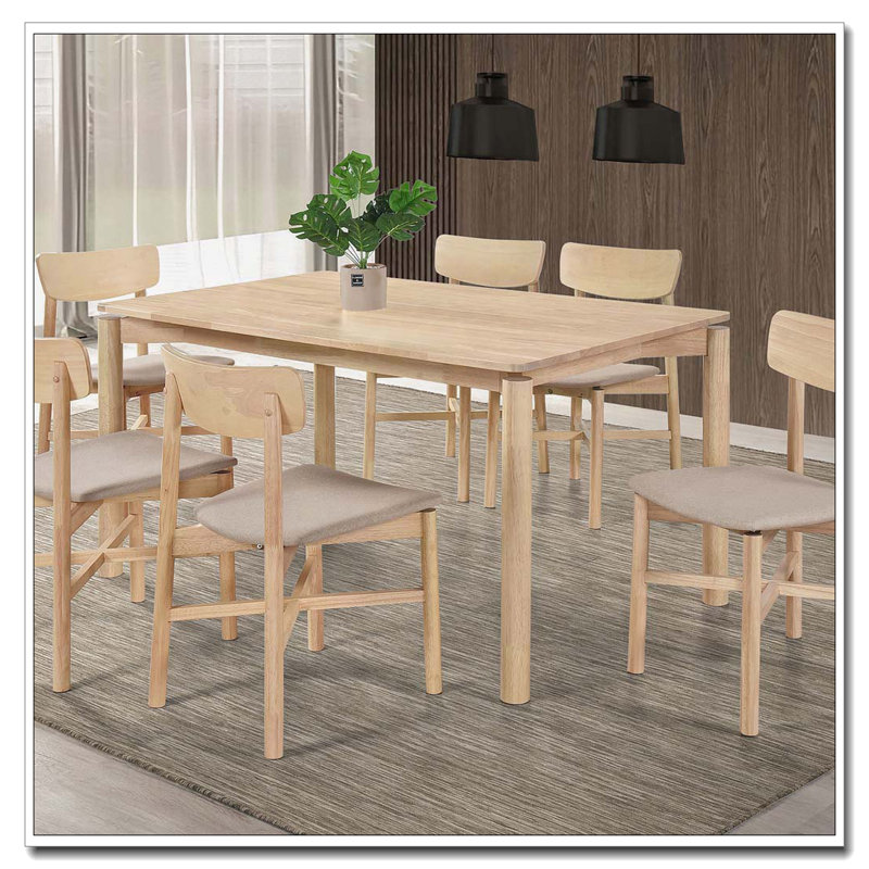 Chaise d'appoint en bois, Blanchies
