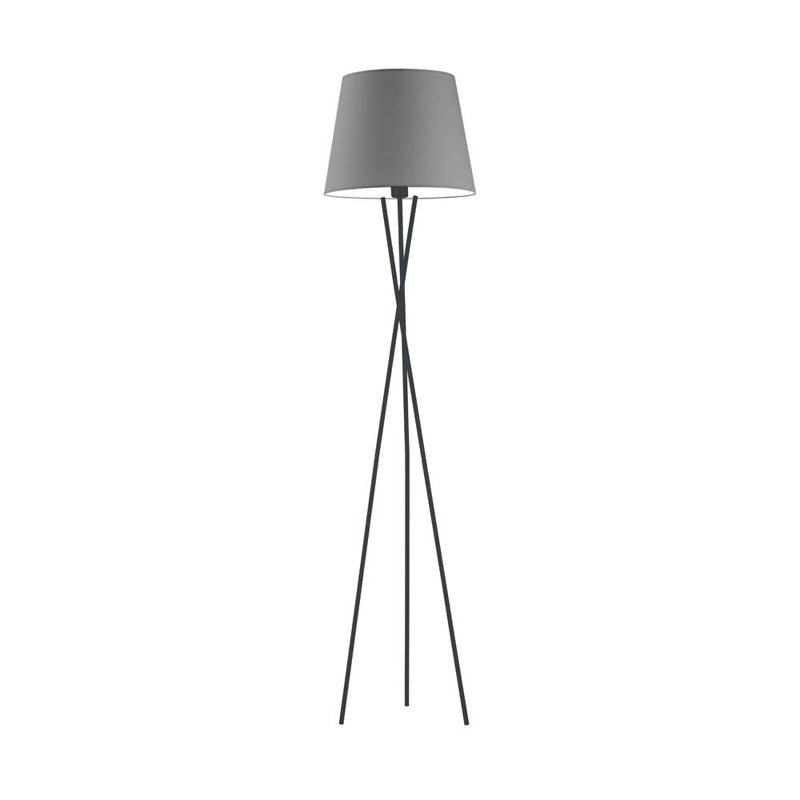 Arlaith 165cm Tripod Floor Lamp, Black, Grey