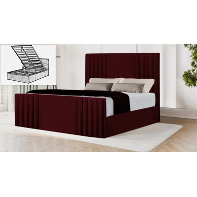 Bellissa Upholstered Ottoman Storage Bed