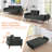 Kamaren Full 75.39" Futons Upholstered Convertible Sofa-1100859779