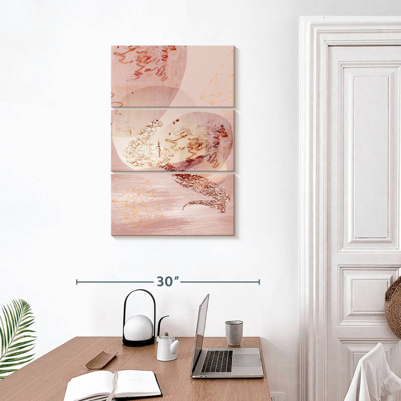 Avery Scandi abstrait III, H 32 po x l 20 po
