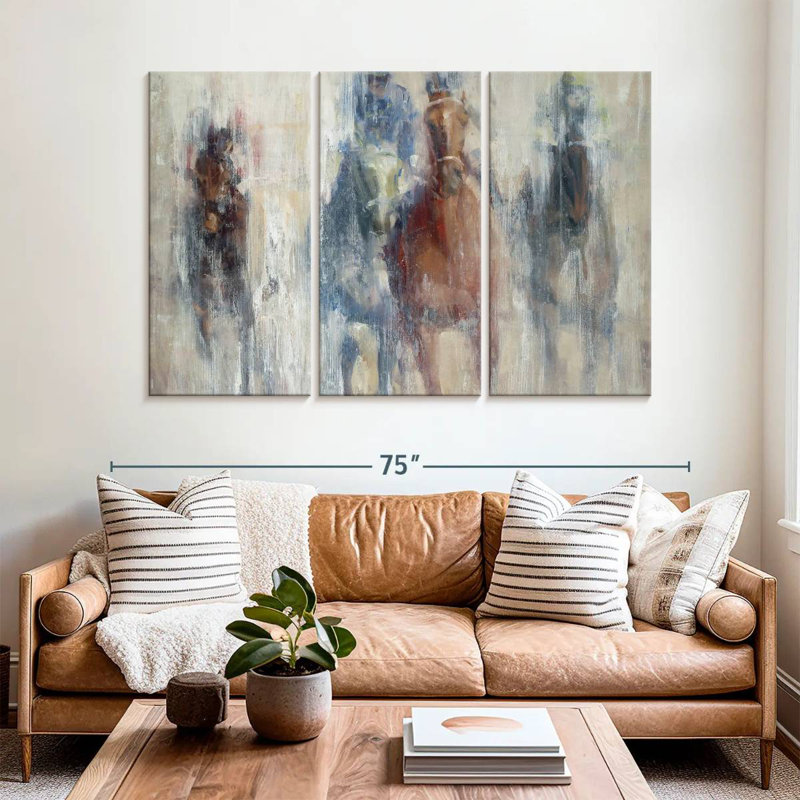 Sireci Derby II, 42" H x 65" W
