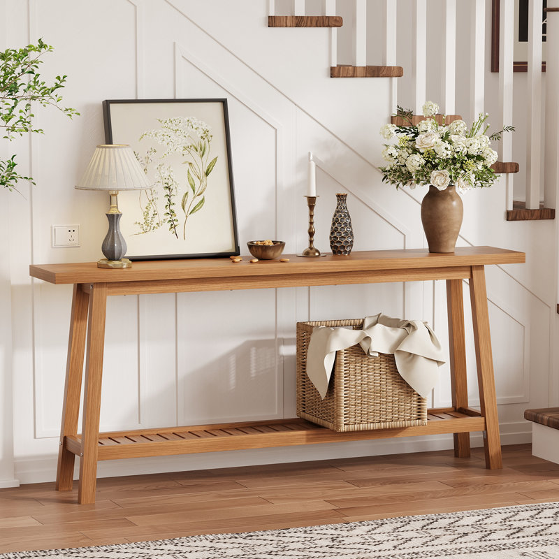 180.1cm Console Table, Yellow