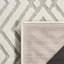Tapis gris clair / crème Clerkin-20502914