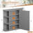 Bathroom Mirror Cabinet With Ample Storage Shelves-1520548494