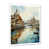 White Single Picture Framed