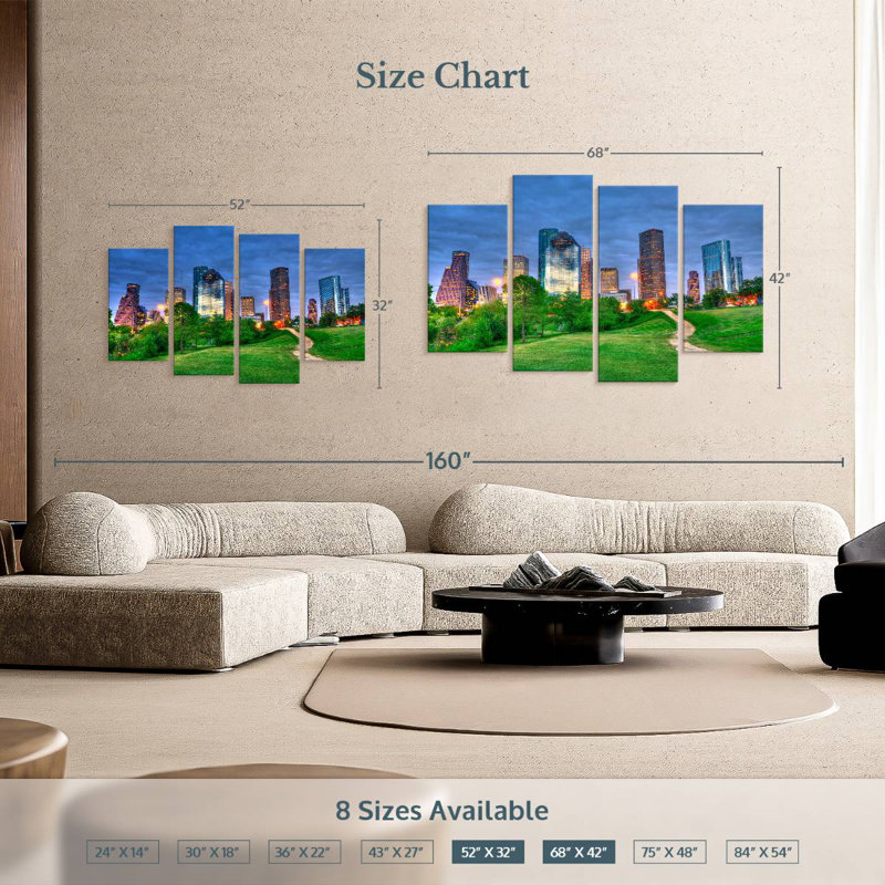 Sireci Park In Houston, 32" H x 52" W