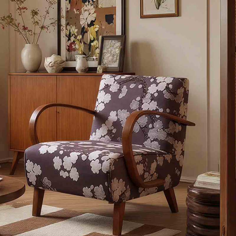 Nouveau fauteuil de loisirs simple rétro de style chinois.