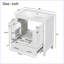Meuble-lavabo moderne avec lavabo simple et tiroir-844268118