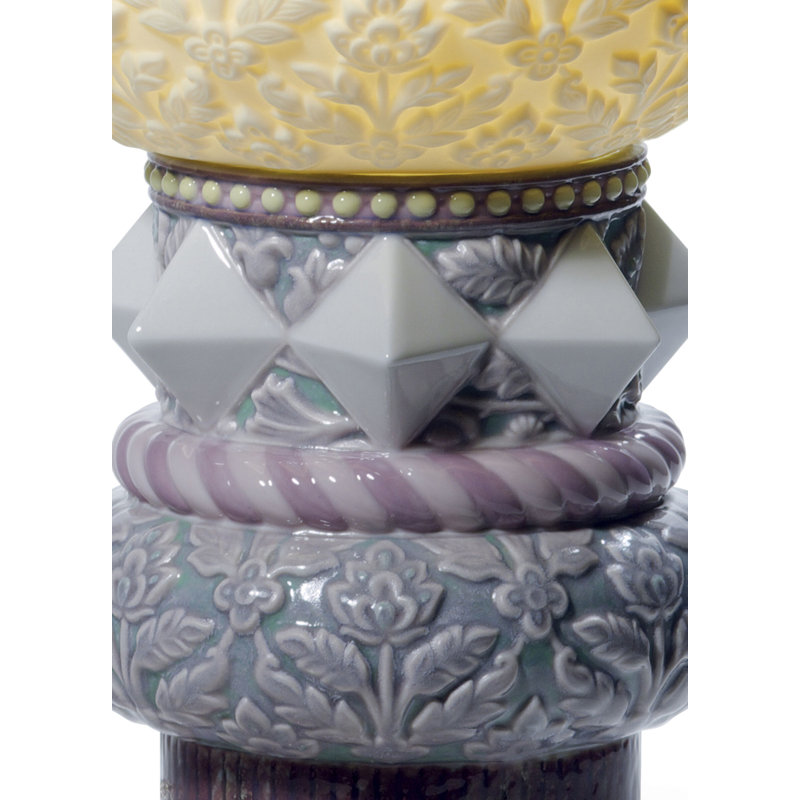 Lampe de table mauve 16,14 po
