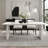 Modern Rectangular Dining Table with Pedestal Base-642527177