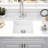 18"X16" Quartz Bar Sink - Sound Dampening & Material Comes With Bottom Grid And Strainer Assembly 18" L X 16" W Rust Stylish Construction Includes