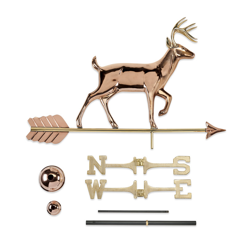 41'' H Metal Animals Weathervane