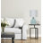 Heberling Textured Glass Table Lamp