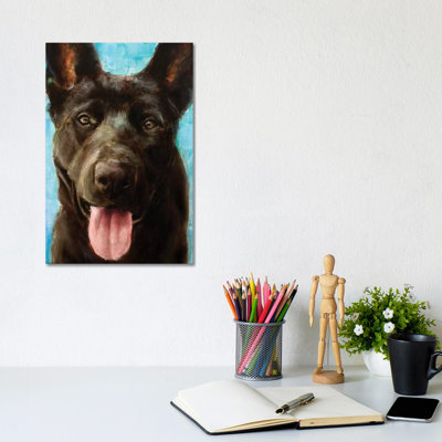 Best Friend II by Walt Johnson - Wrapped Canvas Print