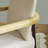 Aleric Modern Curved Wood and Black Metal Upholstered Dining Chair-1191487331