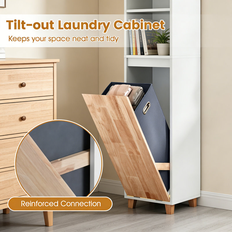 Freestanding Linen Cabinet