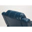 Navy Blue Leather Gel Recliner