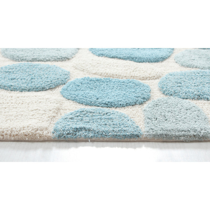 Tapis pour salle de bain Creline, Ensemble de 2 - l 24 po x L 40 po, l 21 po x L 34, Aigue-marine