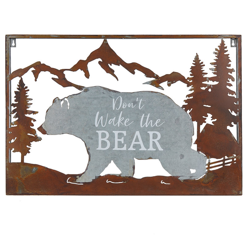 Rustic Wall Decor on Metal