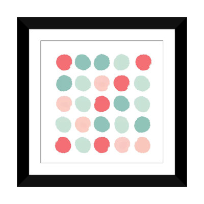 « joro points », impression sur toile