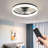 Ceiling Fan With Lights Dimmable LED