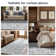 Tapis d'intérieur lavable Norajah Chenille Mashine