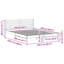 Solid Wood Bed Frame-250646070-250646072