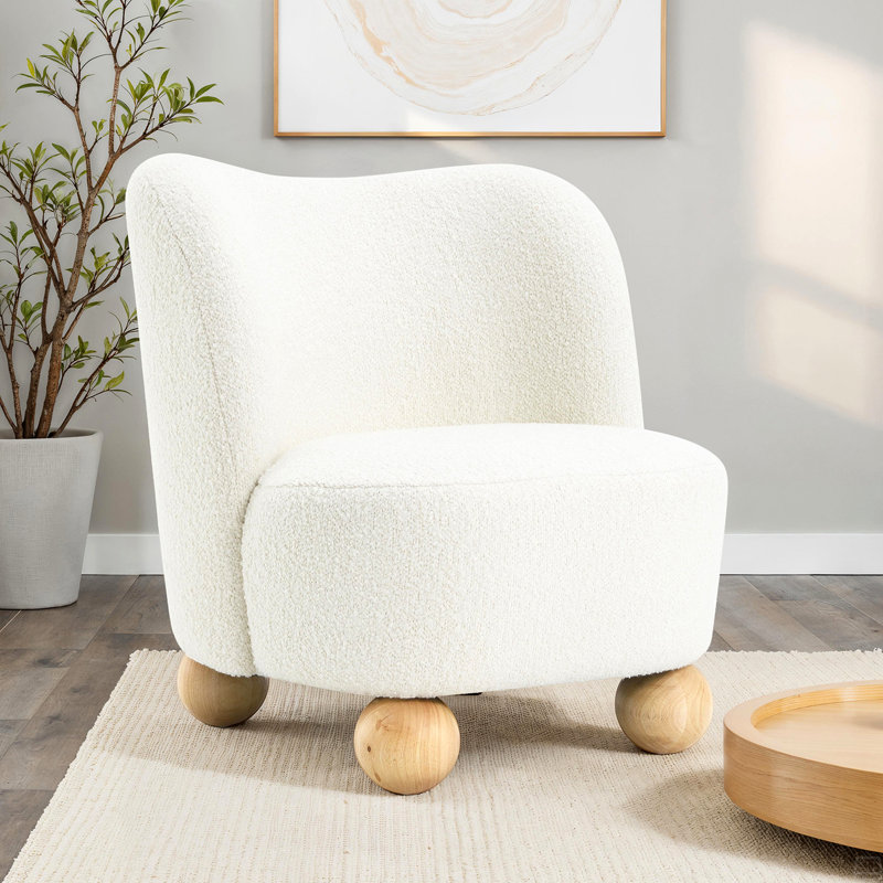 Fauteuil d'appoint 1Pc, Blanc