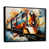 Black Floater Framed