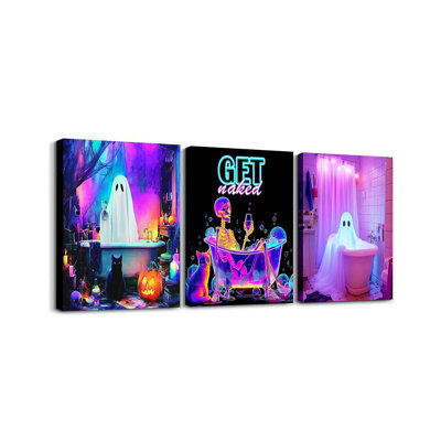 3 Piece Wrapped Canvas Wall Art