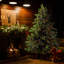 Foxtail 9' Green Pine Artificial Christmas Tree with 1250 Multi-Colored Lighs