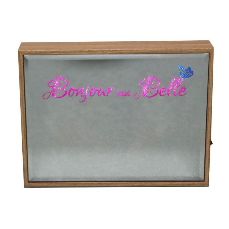 Enseigne lumineuse "Bonjour Ma Belle"
