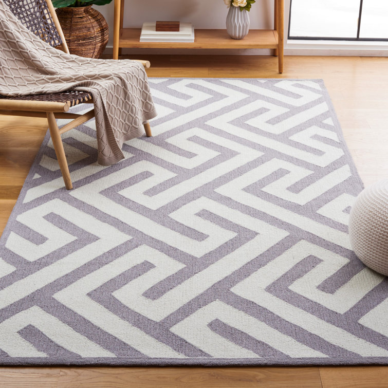 Daniella Hand Hooked Performance Geometric Rug