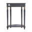 Ashby Demilune Console Table with Storage-558365449