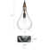 Jahaad 1-Light Unique Teardrop Pendant Light