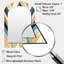 Beige Chevron Mosaic Fusion - Miroir mural Mid-Century-1256390453
