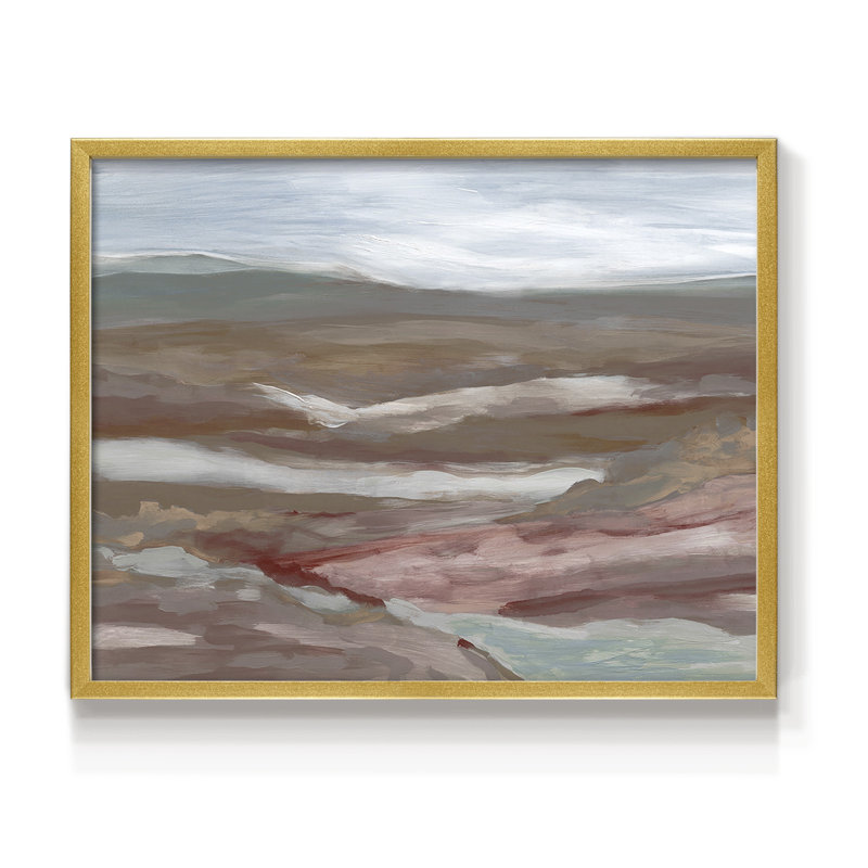 Valley of Fall -Framed Print - Restickable