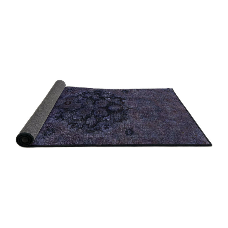 Abstract Multi Area Rug, Round 5'