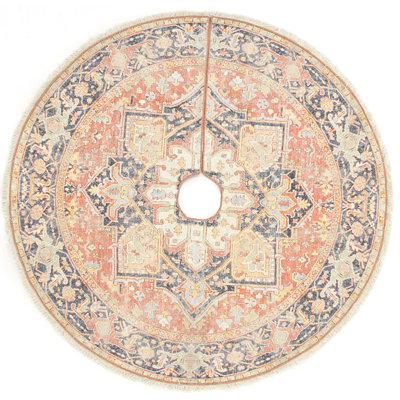 Vintage Tree Skirt with Tassel