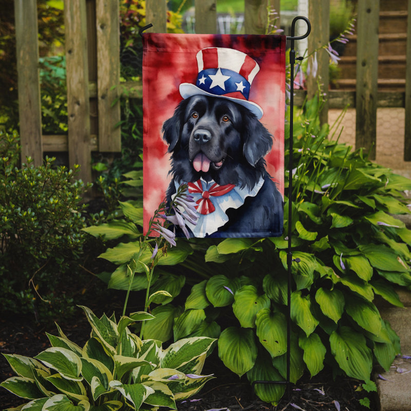 Drapeau patriotique du jardin américain, Noir Terre-Terre